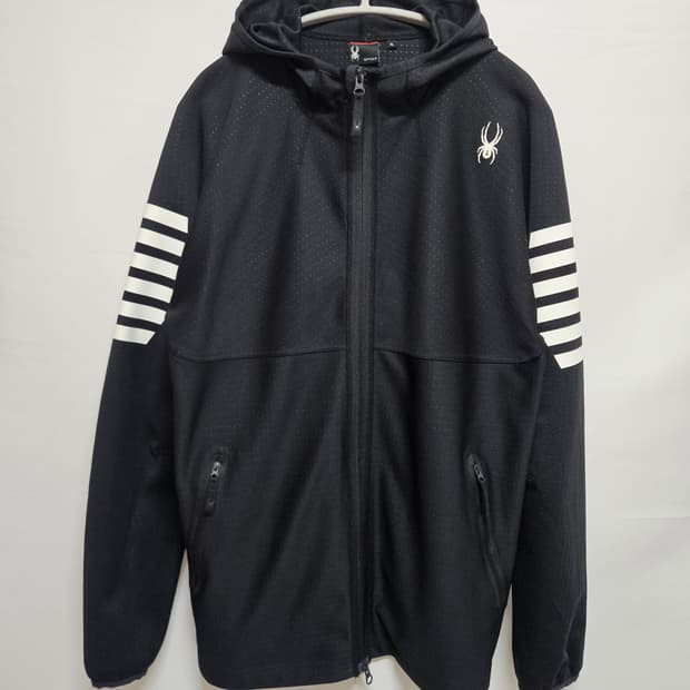 스파이더 트레이닝 매쉬 후드집업 XL