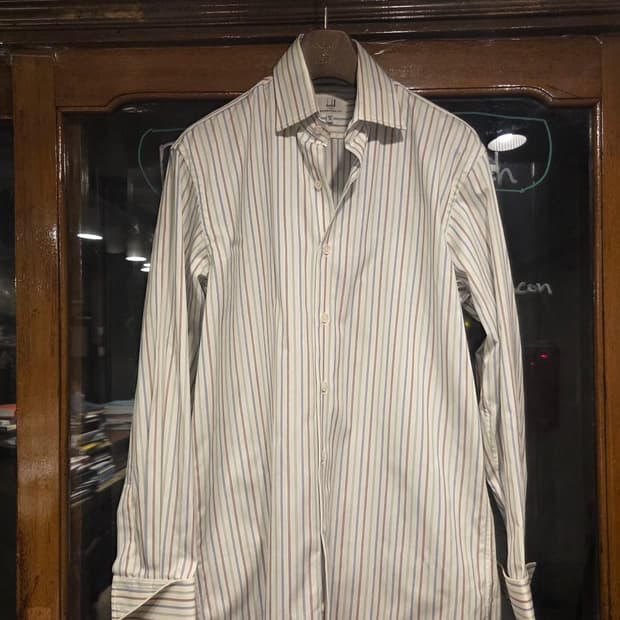 던힐 커프스 셔츠