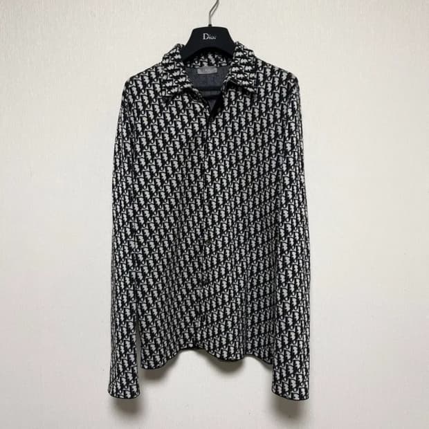 [S] 디올 오블리크 니트 셔츠