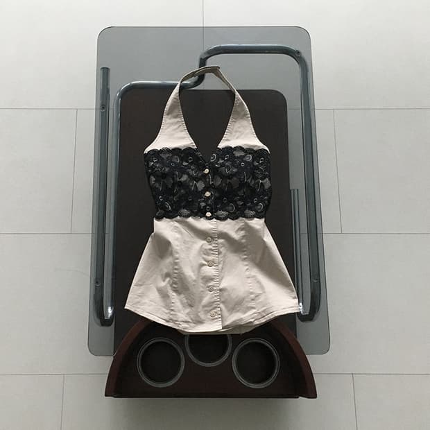 lace halter top