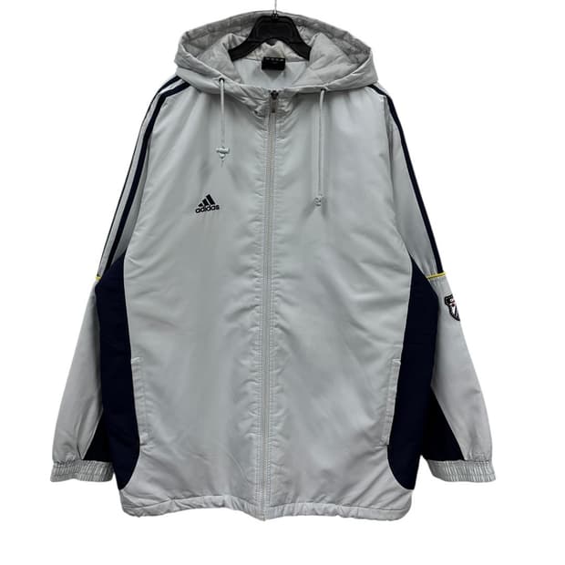 아디다스 누빔 올드스쿨 후드점퍼