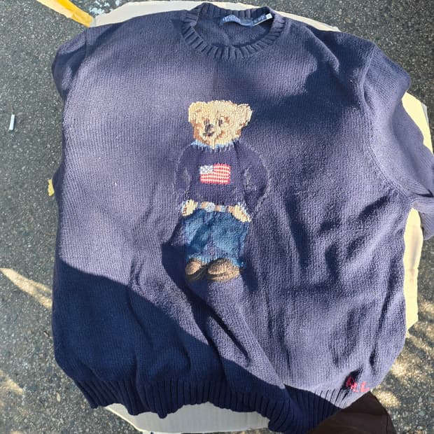 폴로 랄프로렌 베어 니트 스웨터 XL