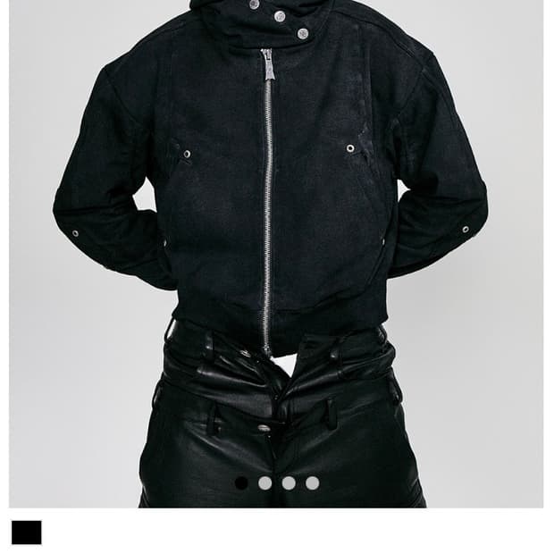 [FLYERRER]플라이에러 후드 집업 자켓 블랙 L