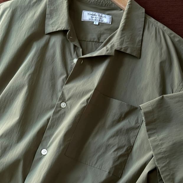 Stretched fabric H/S shirt