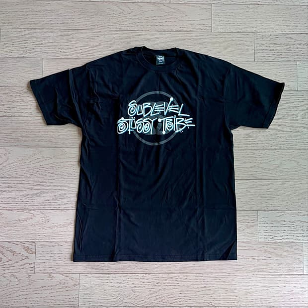 stussy x sublevel tribe Tee Lsize