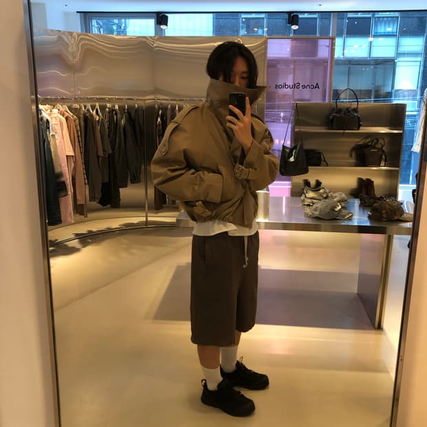 comme des garcons 사루엘 쇼츠 XS