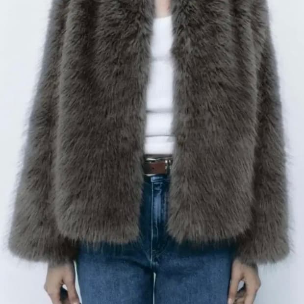 자라 zara 퍼자켓