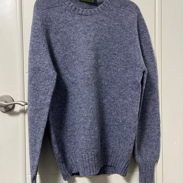 스코틀랜드 퓨어울 니트