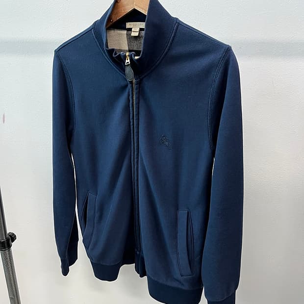 100-105) 버버리 져지 코튼집업 