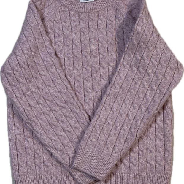 탑텐 핑크색 니트 