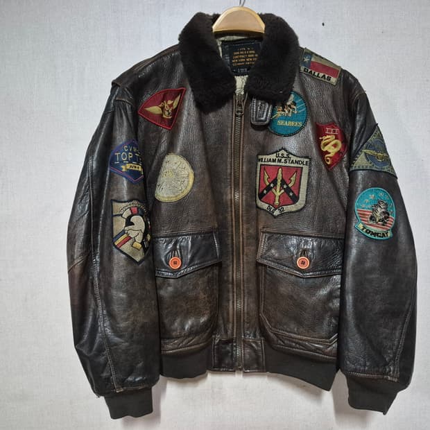 AIR FORCE G-1 항공가죽자켓 L