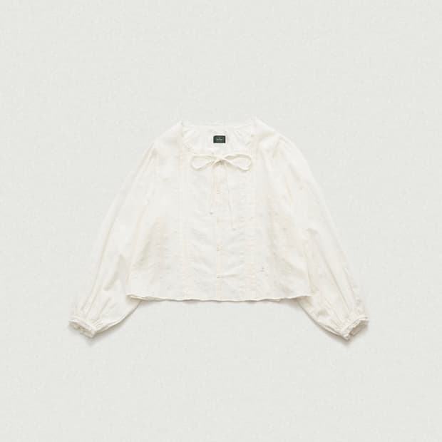 더바넷 Verty Ruffle Blouse
