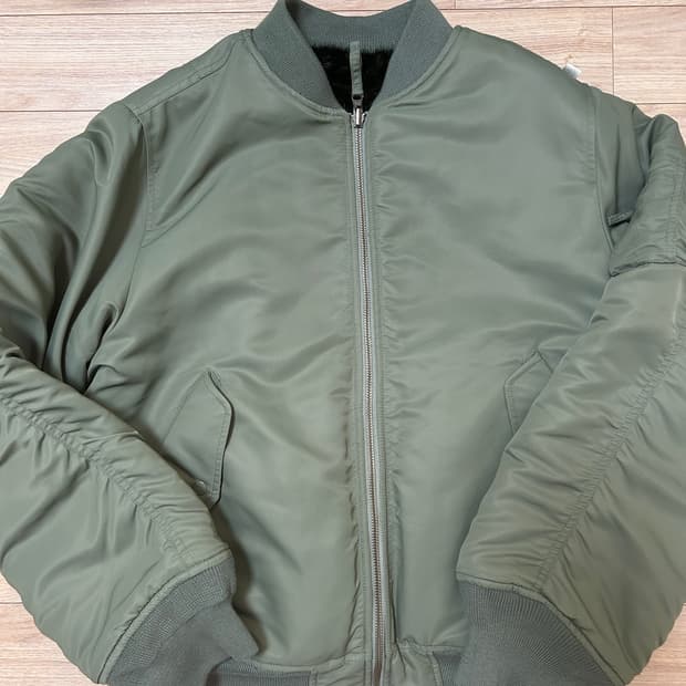 페치선데이 레오파드 리버시블 ma-1