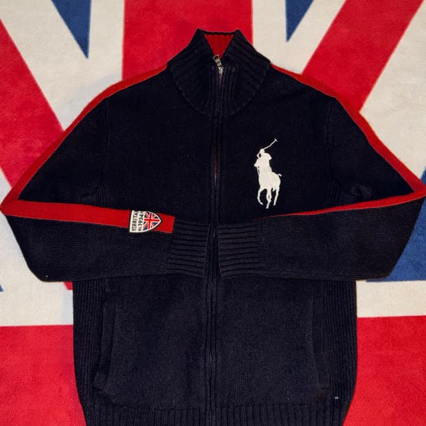 (m) 폴로 빅포니 치프키프 니트집업