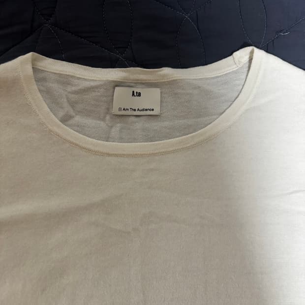 a.ta basic knit t-shirt