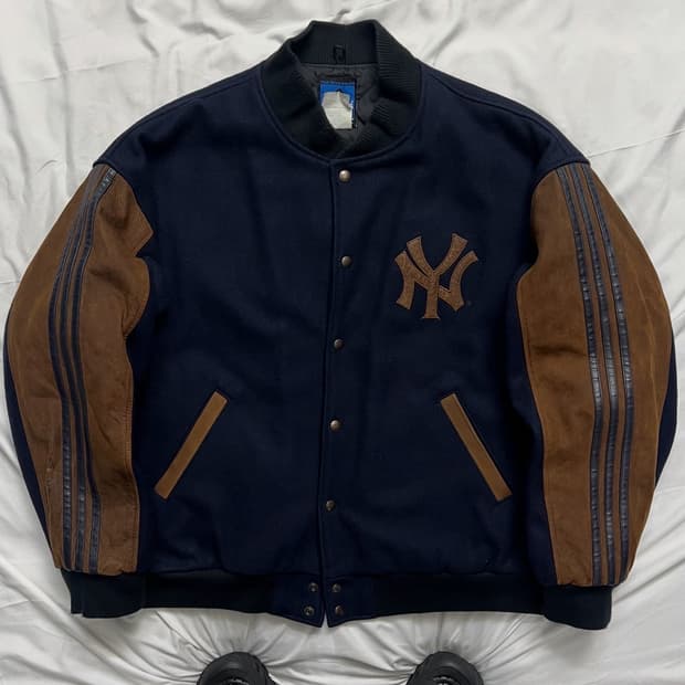 아디다스 뉴욕양키스 바시티자켓