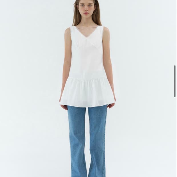 르베인 seline dress 화이트 S 새상품