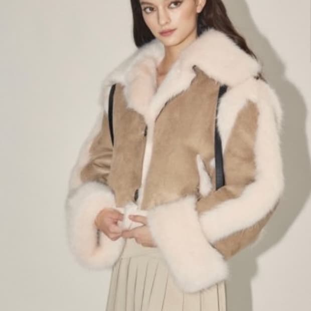 21fw쓰리타임즈 버니퍼 무스탕