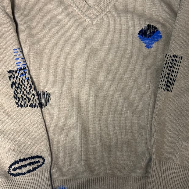 (판매) 아더에러 Sewing 니트 A2