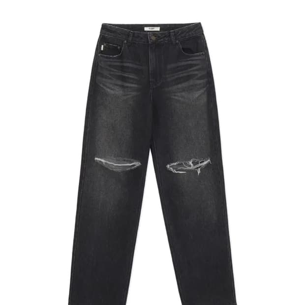 글로니 청바지 흑청