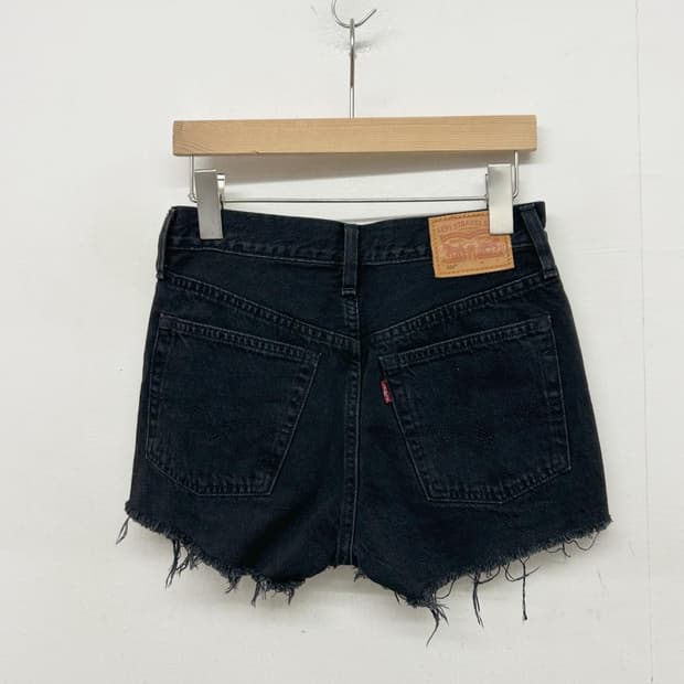 리바이스 흑청 숏팬츠