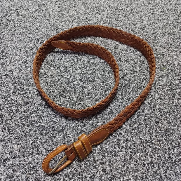 빈티지 꼬임 캐주얼 벨트