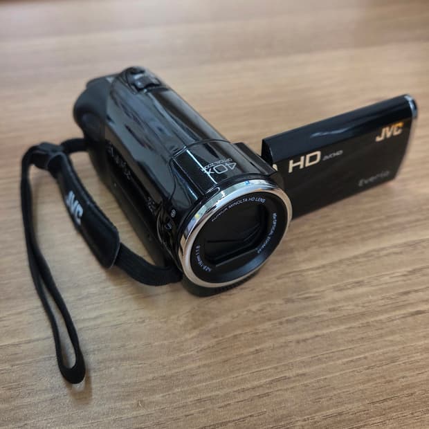 jvc gz hm238 빈티지 캠코더 블랙