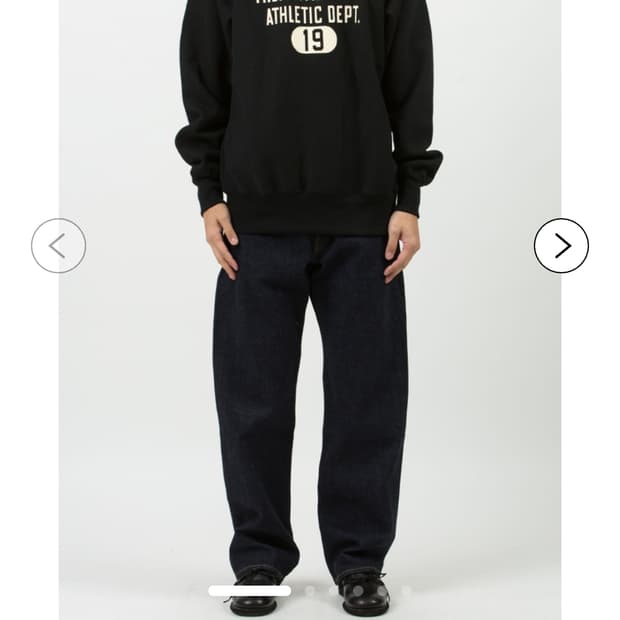 웨어하우스 맨투맨 블랙 XL