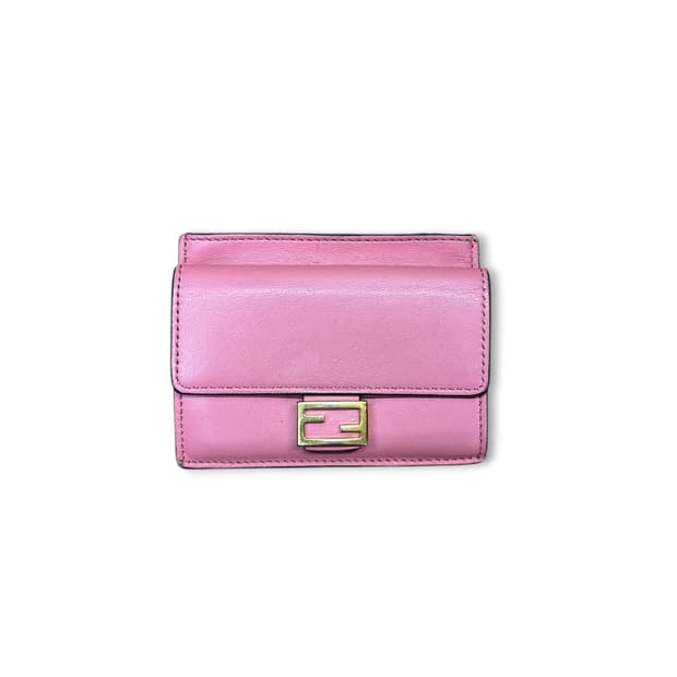 펜디 바케트 FF로고 카드 지갑