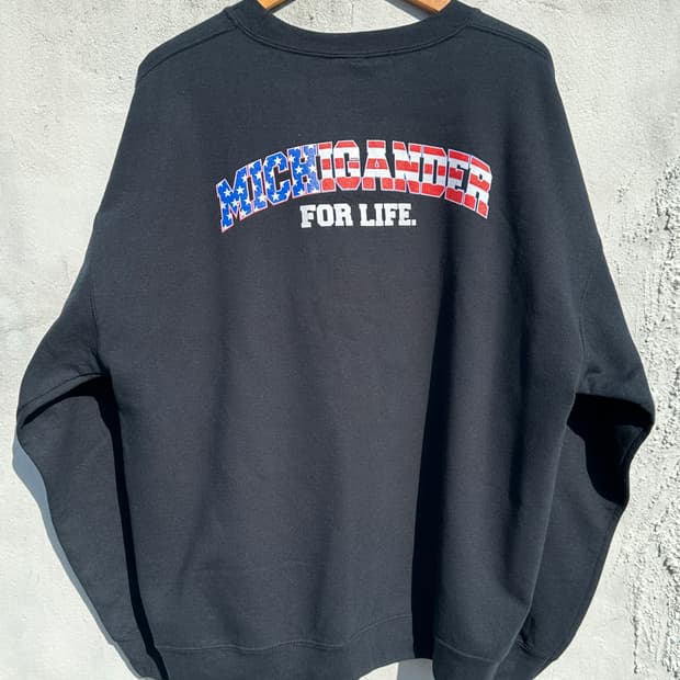 [2XL] GILDAN 길단 MICHIGANDER for life 맨투맨