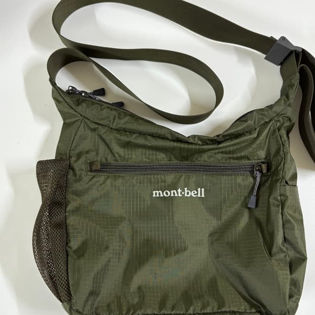몽벨 포켓터블 라이트 숄더백 s 카키