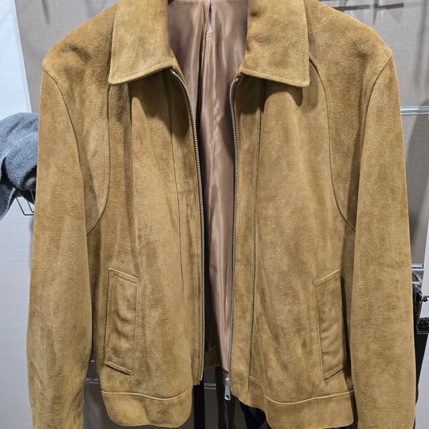 브라운야드 스웨이드 자켓 4사이즈