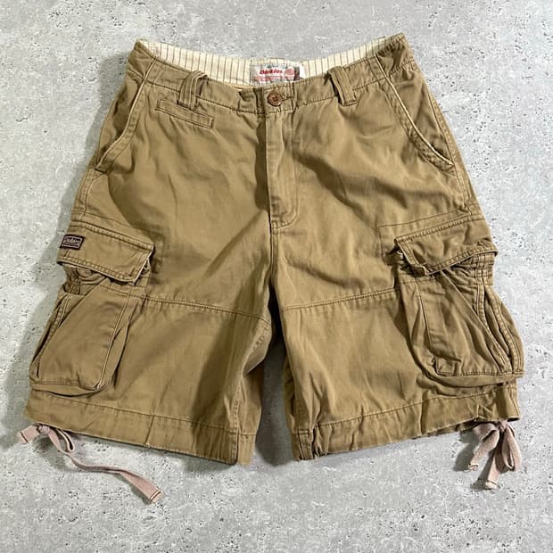 00s Dickies 베이지 카고 쇼츠/722