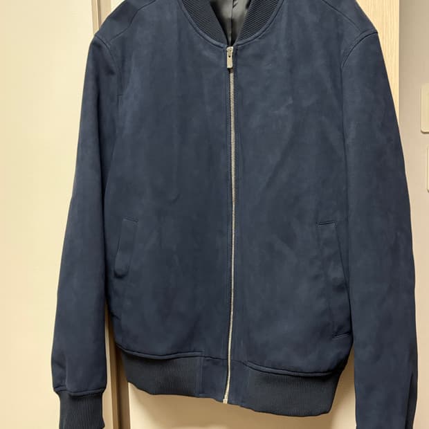 클럽모나코 스웨이드 블루종