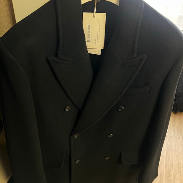 브라운야드 24FW 더블 브레스티드 코트