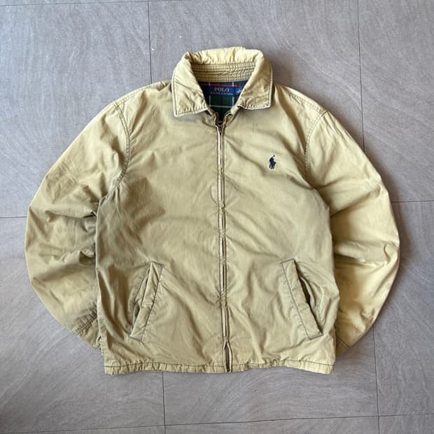 폴로 국내 정품 베이지 스윙톱 자켓