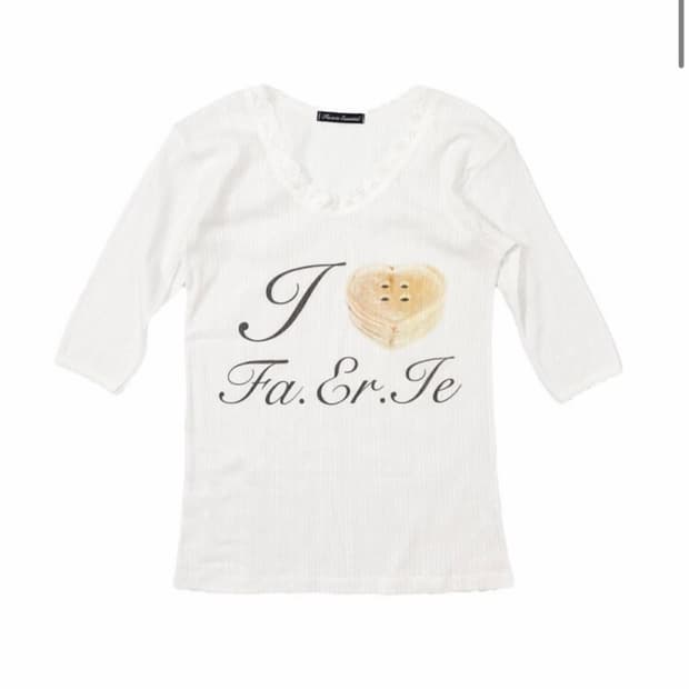 샵페어리 레이스 티 티셔츠