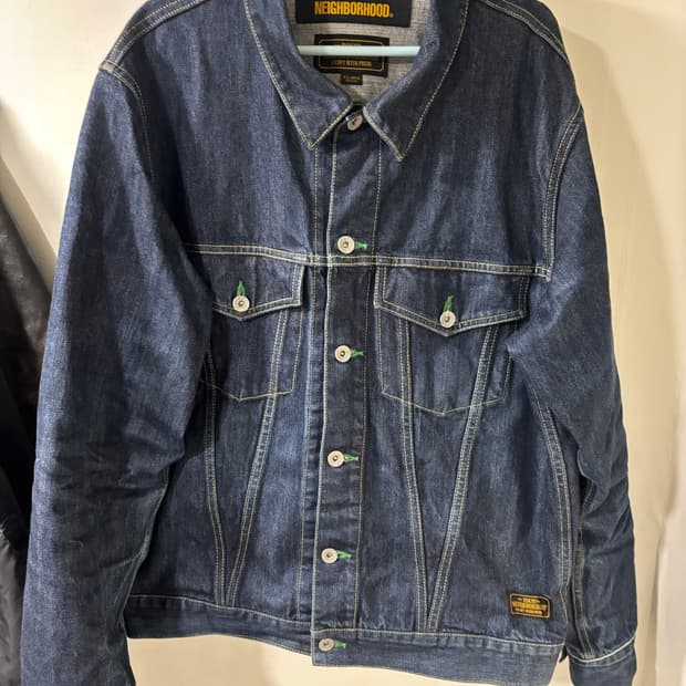 네이버후드 청자켓