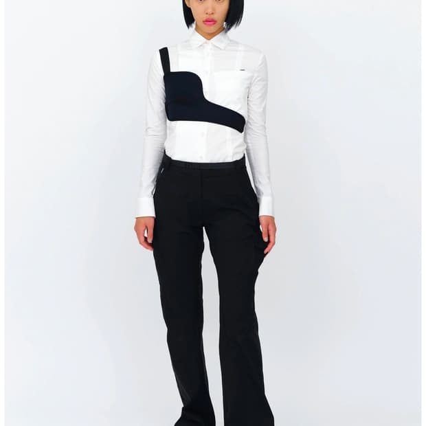 혜인서 포켓 팬츠 Pocket Pants w/ Belt 블랙
