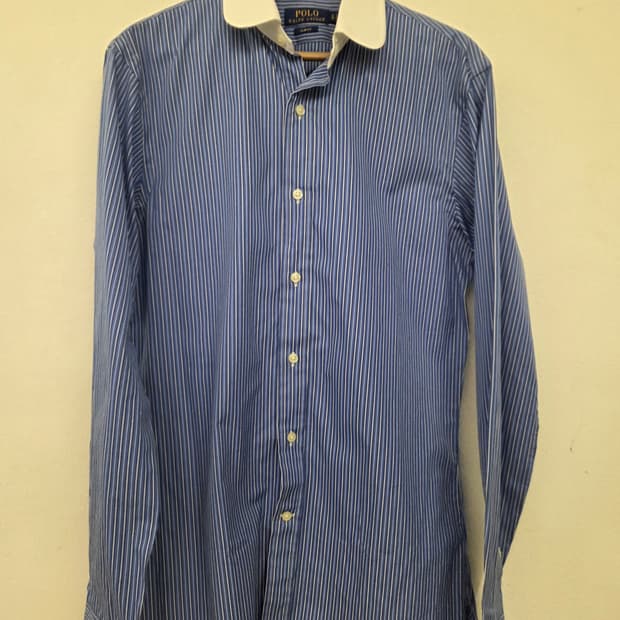 폴로 랄프로렌 슬림핏 스트라이프 셔츠