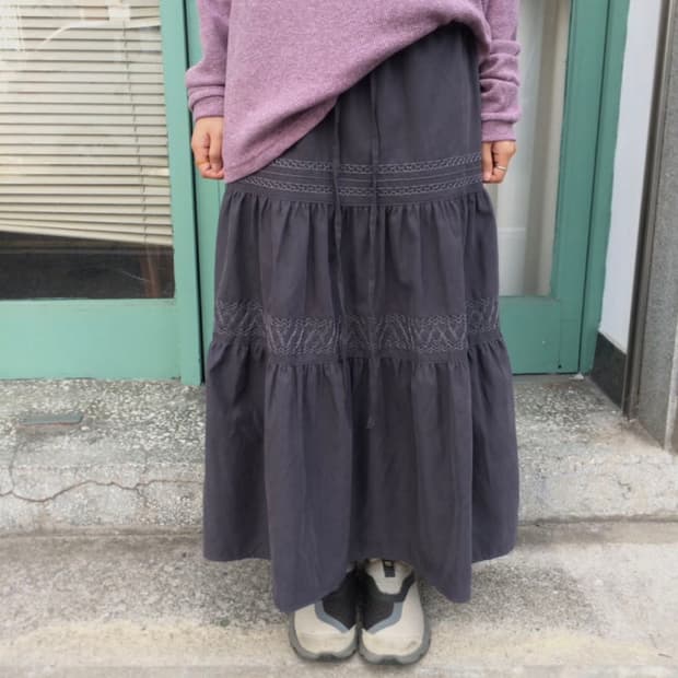 롱 캉캉 스커트