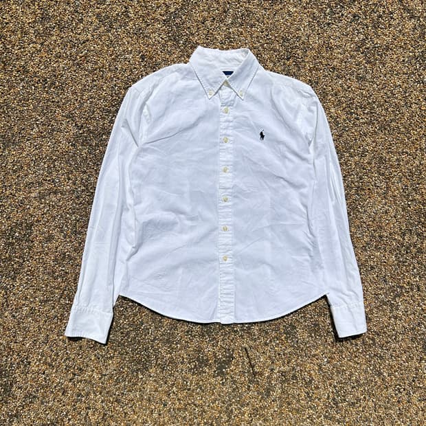 폴로 (POLO RalphLauren)화이트 옥스퍼드 셔츠