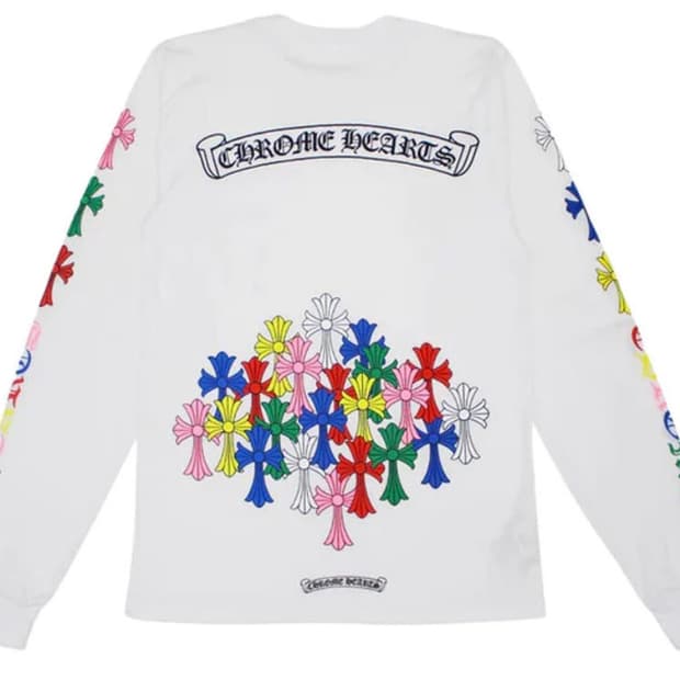 크롬하츠 멀티컬러 세메터리 롱슬리브
