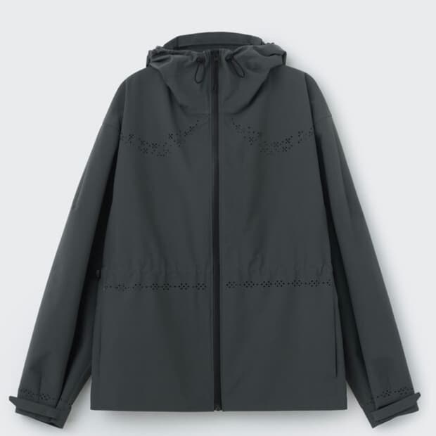 cosmoss LASER-CUT WINDBREAKER (GREY) M