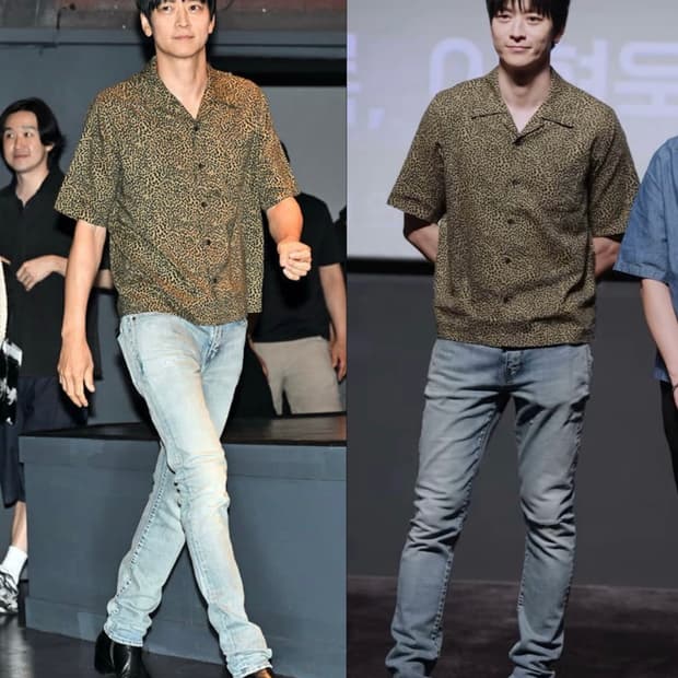 [31] 생로랑 슬림핏 데님 진 산타 모니카 블루