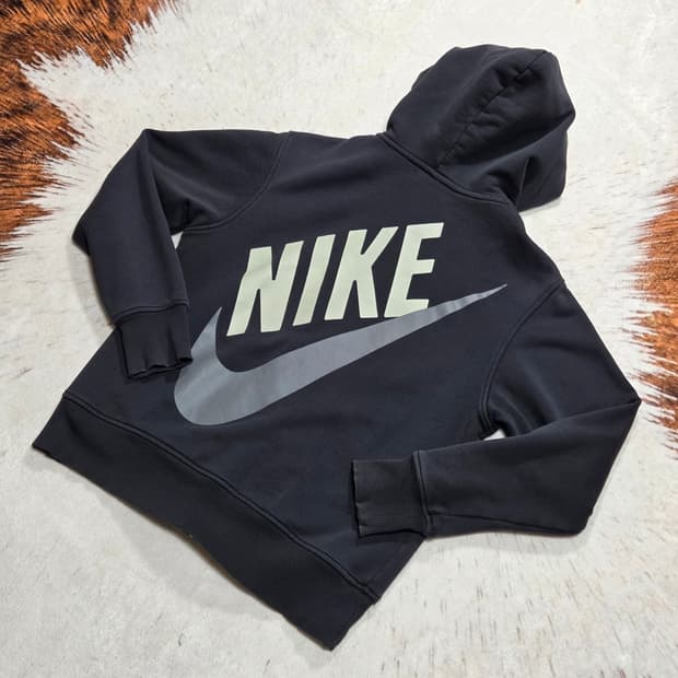 나이키 스우시 빅로고 후드집업