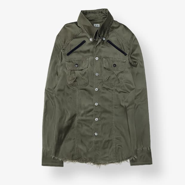 [1] L.G.B Distressed Cutoff Shirt