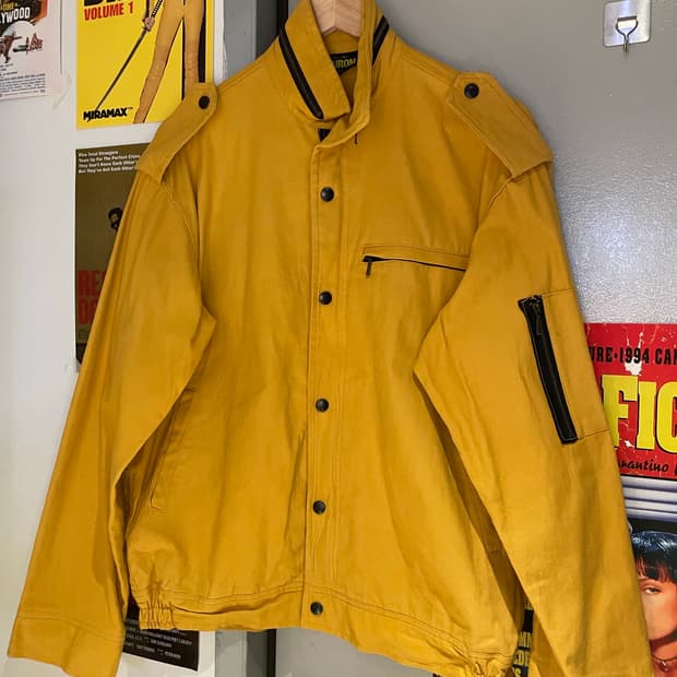 CURON 일본 빈티지 블루종자켓