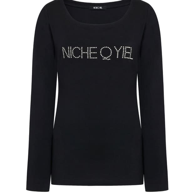 니체큐이엘 Niche Q Yiel 로고 롱슬리브