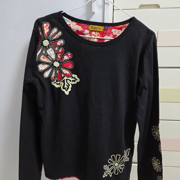 오리엔탈 롱슬리브 갸루 y2k 빈티지샵 파우닝